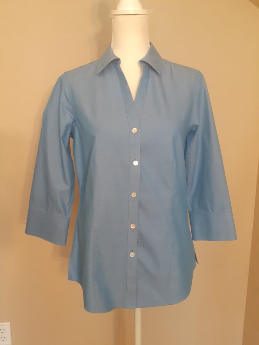 Foxcroft 3/4 Sleeve Shirt
